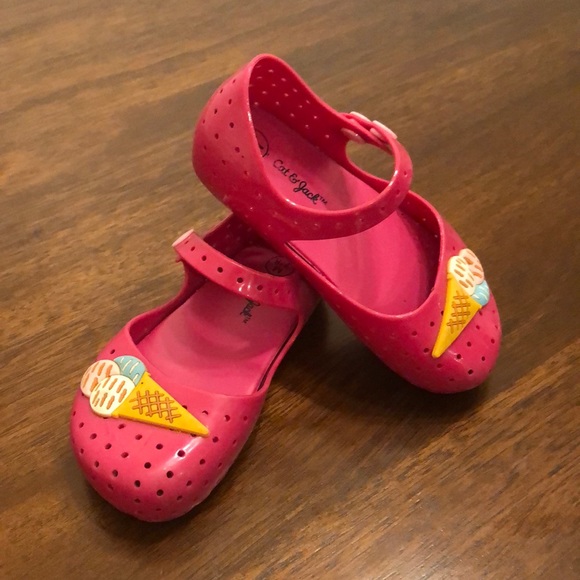 Cat & Jack Shoes Ice Cream Cone Pink Jelly Shoes Poshmark